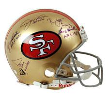 Bryant Young signed Flash Mini Helmet, San Francisco 49ers