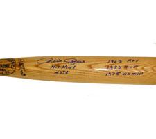 Pete Rose, Autographed (JSA) Louisville Slugger Bat (Scarce / Vintage)  Reds