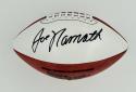 Joe Namath Autographed Football-White Panel