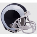 Rams 2017-19 Throwback Replica Mini Helmet