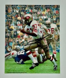 JiJimmy Johnson San Francisco 49ers #333 w/HOF 94 Autographed 8x10 Photo