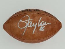 Lawrence Taylor Autographed Official Tagliabue NFL Game Football