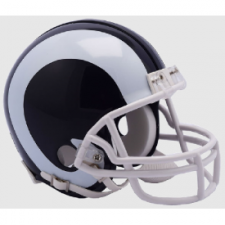 Rams 2017-19 Throwback Replica Mini Helmet