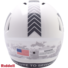 Salute to Service White Replica Speed Helmet