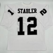Ken Stabler Authentic Oakland Raiders Old Style Jersey