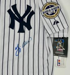 Yogi Berra Autographed Yankees Jersey  