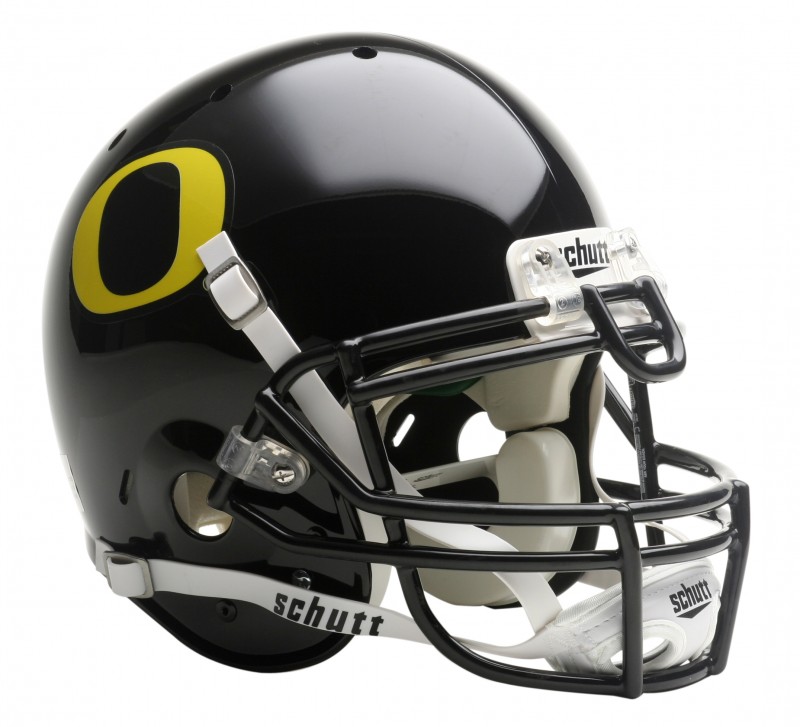 Oregon Ducks Full Size Authentic Black Helmet by Schutt | Sports ...